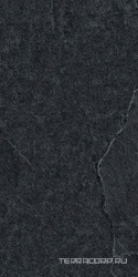 Керамогранит Lea Ceramiche Waterfall Slimtech Dark Flow Nat 5plus 50x100 Черный 