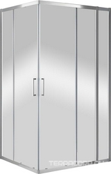 Душевой уголок 1200х1000хh1950мм, прямоугольный, правый/левый, (стекло прозр.Idrorepellente 6мм, фурн.цв.хром), Molveno ZZ
