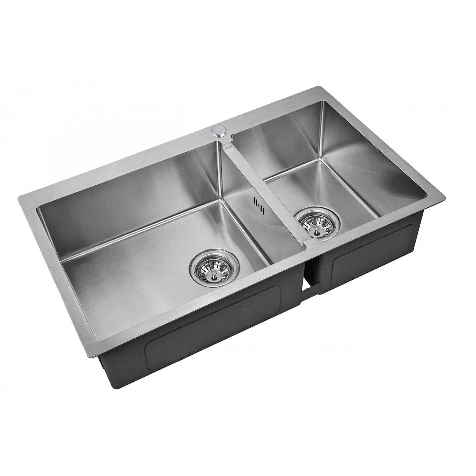 Мойка кухонная Zorg Inox R 78-2-51 L| 51x78x20