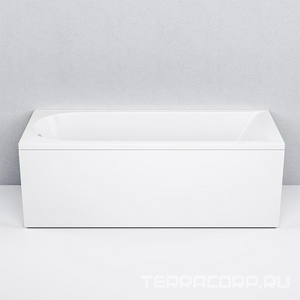 Ванна акриловая 180х80 см (без каркаса, панели и сифона),  AMPM Spirit W72A-180-080W-A2