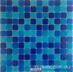 Мозаика из стекла на сетке SH-026 ZZ |31.5x31.5