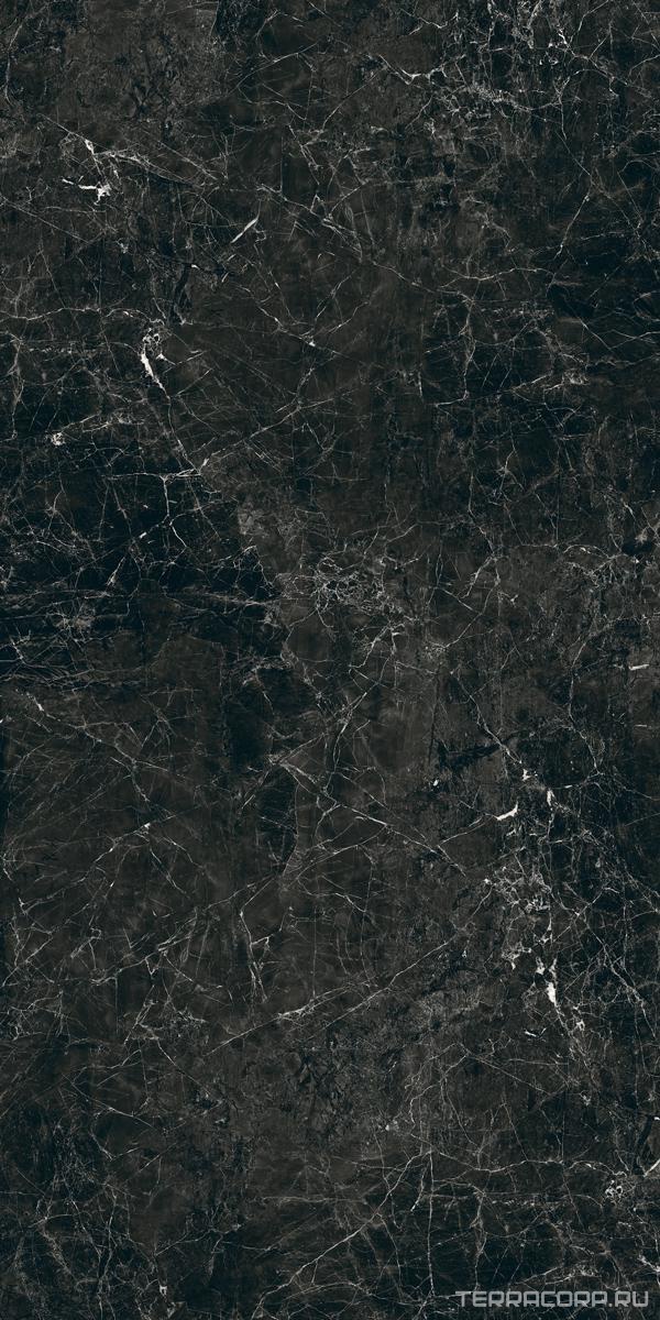 Керамогранит Laminam Rus I Naturali Marmi Nero Greco 12.5 mm ZZ162x324 Черный, фото 3