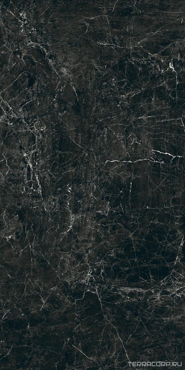 Керамогранит Laminam Rus I Naturali Marmi Nero Greco 12.5 mm ZZ162x324 Черный, фото 6