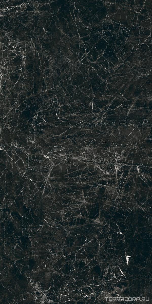 Керамогранит Laminam Rus I Naturali Marmi Nero Greco 12.5 mm ZZ162x324 Черный, фото 7