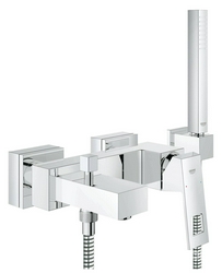 Смеситель Grohe Eurocube 23141000 для ванны с душем| 20x15x19