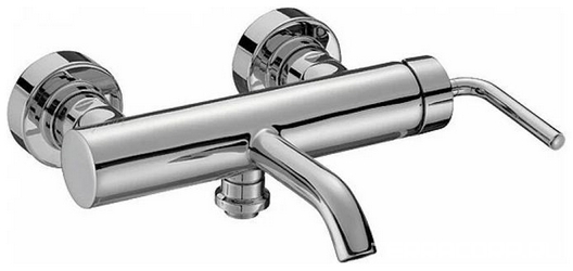 Смеситель Jacob Delafon Purist E14589-4A-CP для ванны с душем| 25x8x22