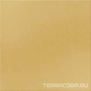 Керамогранит Уральский гранит Уральские фасады Грес Уральский UF015 горчичный моноколор матовый60x60 Желтый 