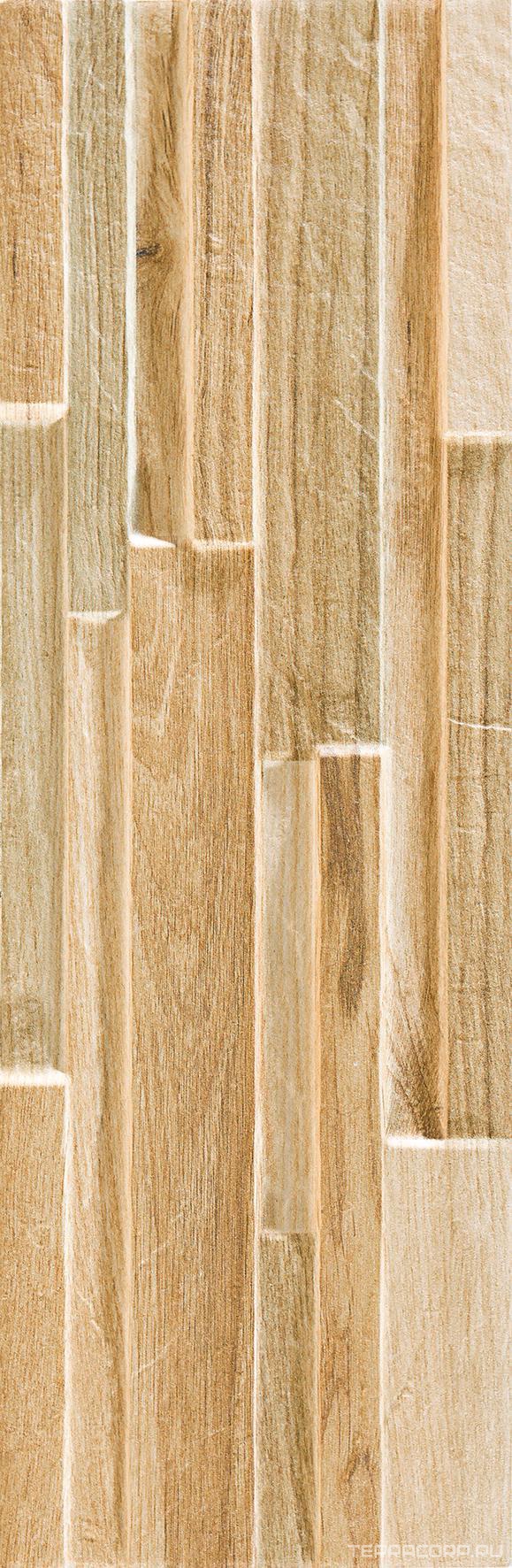 Керамогранит Pamesa Eos Wood Roble 17X52 Бежевый, фото 3