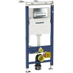 Комплект  Система инсталляции для унитазов Geberit Duofix Платтенбау 458.125.21.1 4 в 1 с кнопкой смыва| 54x34x35