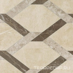 Керамогранит AtlasConcorde Россия Supernova Stone S.S. Hexagon Wax 60x60 / С.С. ГЕКСАГОН 60 Вакс Рет. Комбинированный 