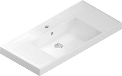 Раковина мебельная 100 см, для тумбы  и MODULA Kerama Marazzi Cubo CU.wb.100