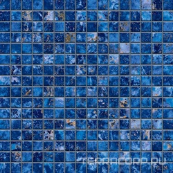 Керамогранит Atlas Concorde Italy Marvel Dream Marvel Ultramarine Mosaico Lappato  30x30 Голубой 