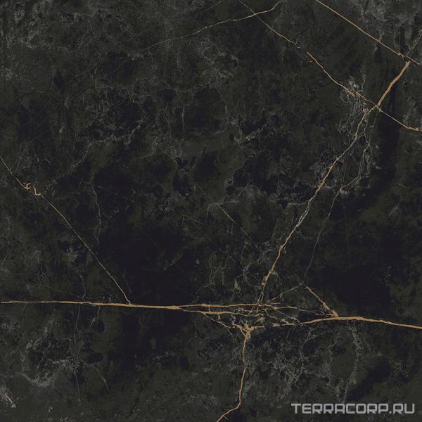 Керамогранит Idalgo Гранит Сандра черно-оливковый MR матовый 60x60 Черный, фото 7
