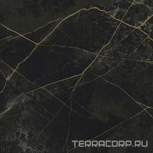 Керамогранит Idalgo Гранит Сандра  черно-оливковый MR матовый 60x60 Черный 