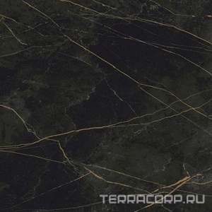 Керамогранит Idalgo Гранит Сандра  черно-оливковый MR матовый 60x60 Черный 