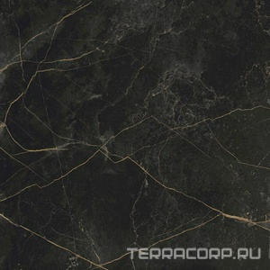 Керамогранит Idalgo Гранит Сандра  черно-оливковый MR матовый 60x60 Черный 
