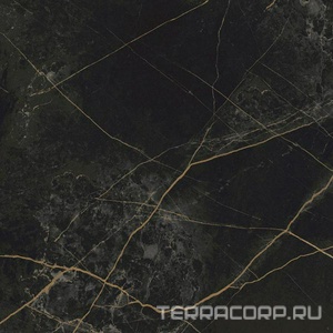 Керамогранит Idalgo Гранит Сандра  черно-оливковый MR матовый 60x60 Черный 