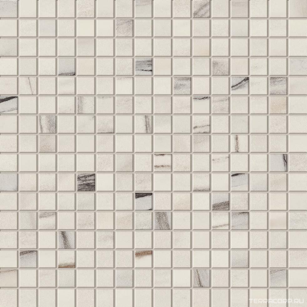 Керамогранит Atlas Concorde Italy Marvel Dream Marvel Bianco Fantastico Mosaico Lappato 30x30 Белый, фото 3