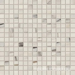 Marvel Bianco Fantastico Mosaico Lappato  ZZ 30x30