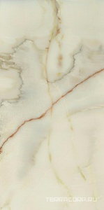 Керамогранит Florim Magnum Les Bijoux De Rex Onyx Blanche Glossy 120x240 Комбинированный 