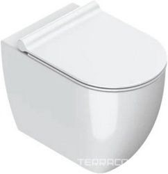 Унитаз приставной Catalano Sfera 54 безободковый| 54x35x41