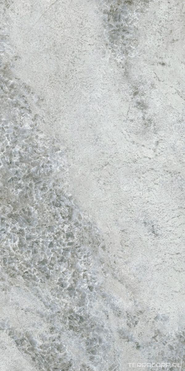 Керамогранит Ariostea Ultra Crystal Crystal Grey Lucidato (Shiny) 6 mm 150x300 Серый, фото 7