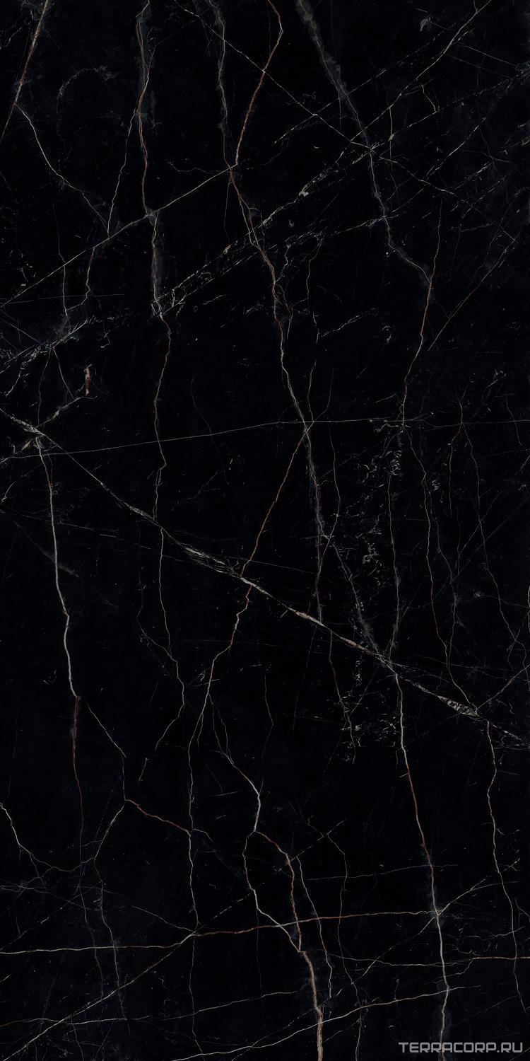 Керамогранит Atlas Concorde Italy Marvel Dream Marvel Black Atlantis Matt 75x150 Черный, фото 3