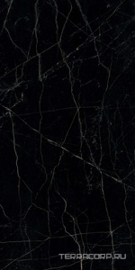 Керамогранит Atlas Concorde Italy Marvel Dream Marvel Black Atlantis Matt 75x150 Черный 
