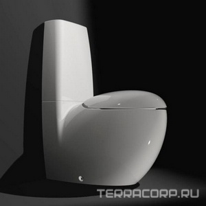 Чаша напольного унитаза 39х72см, БЕЗ бачка и сиденья, крепл. к полу в компл., Alessi Laufen alessi 8.2297.6.400.000.1