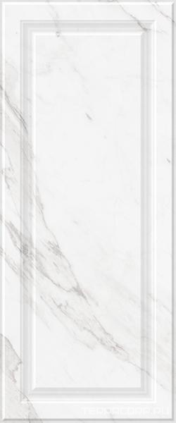 Керамическая плитка Gracia ceramica Noir white wall 01XX 25x60 Белый, фото 6