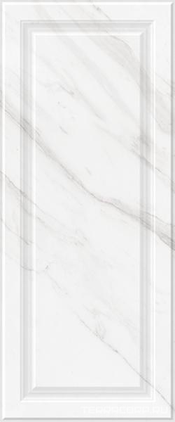 Керамическая плитка Gracia ceramica Noir white wall 01XX 25x60 Белый, фото 4