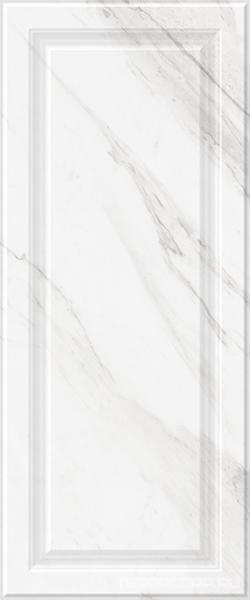 Керамическая плитка Gracia ceramica Noir white wall 01XX 25x60 Белый, фото 5