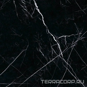 Керамогранит Ariostea Marmi Classici Nero Marquinia Luc  60x60 Черный 