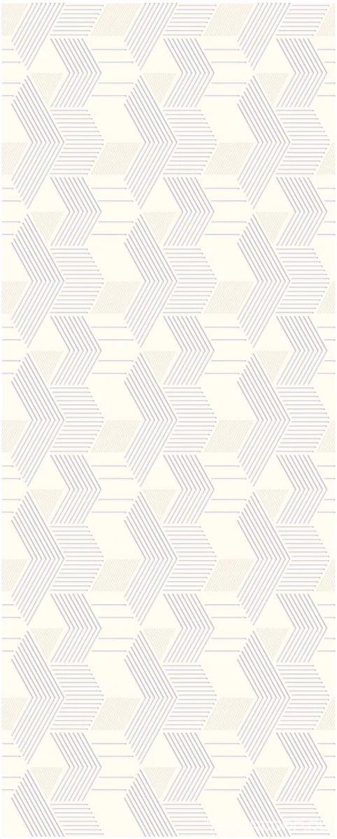Керамическая плитка Azori Lounge Декор LOUNGE LIGHT GEOMETRIA 20.1x50.5 Бежевый, фото 4