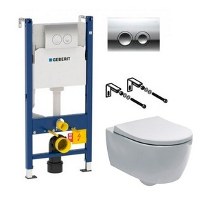 Комплект Инсталляция Geberit Duofix Delta 3 в 1 с кнопкой смыва 53x35x33 Geberit iCon s403689