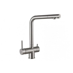 Смеситель Zorg Inox SZR-7039 для кухонной мойки| 15x32x24