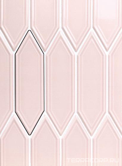 Керамическая плитка APE Ceramica The Hamptons Gin Pink 5x18 Розовый, фото 4