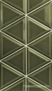 Керамическая плитка APE Ceramica The Hamptons Kirk Victorian Green 11x13 Зеленый 