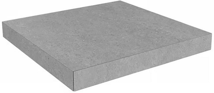 Ступени Kerama Marazzi Фондамента Ступень угловая клееная  серый светлый ZZ33х33 Серый 