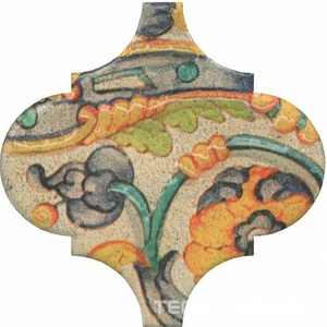 Керамическая плитка Kerama Marazzi Арабески Котто Декор Арабески котто орнамент XX6.5x6.5 Комбинированный 