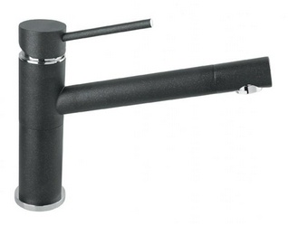 Смеситель Timo Saona 2303F Anthracite для кухонной мойки| 4x19x23