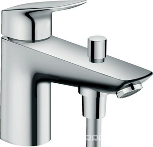 Смеситель для ванны, встраиваемый в борт, на 1 отв.,  ZZ Hansgrohe Logis 71312000