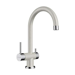 Смеситель Omoikiri Yamada PA для кухонной мойки| 14x37x23