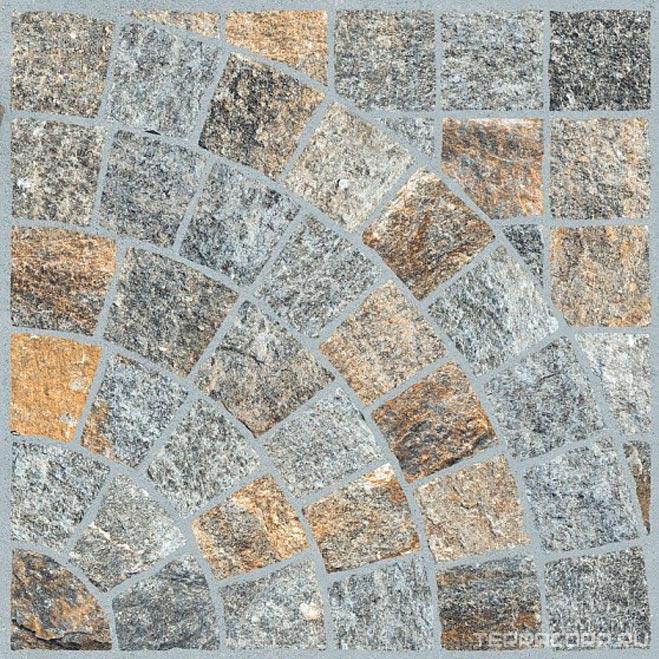 Керамогранит Sadon Le Cave Multicolor Arco (2 см) Rett XX(п.п)60x60 Серый, фото 3