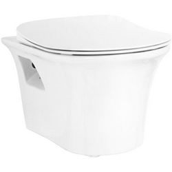 Унитаз подвесной Creavit Moon MO320 с биде| 55x36x34