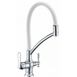 Смеситель Zorg Sanitary ZR 346-8 YF для кухонной мойки| 16x44x24