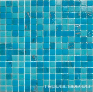 Мозаика Спектр-М Микс стекло Мозаика из стекла на сетке SH-031 32.7x32.7 Комбинированный 