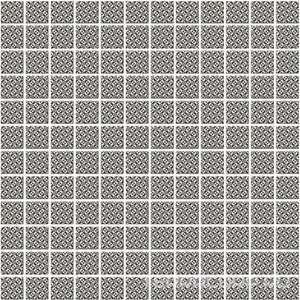 Мозаика Kerama Marazzi Кастелло  орнамент серый XX29.8x29.8 Серый 