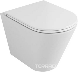 Унитаз подвесной Owl 1975 Ruta-H OWLT190304 безободковый| 51x35x36