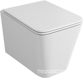Унитаз подвесной Owl 1975 Ruta-H OWLT190401 безободковый| 53x36x36